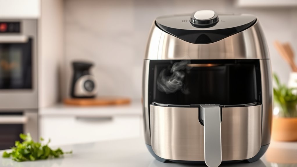 air fryer plastic odor