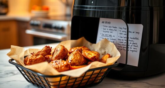 air fryer recipe adjustments