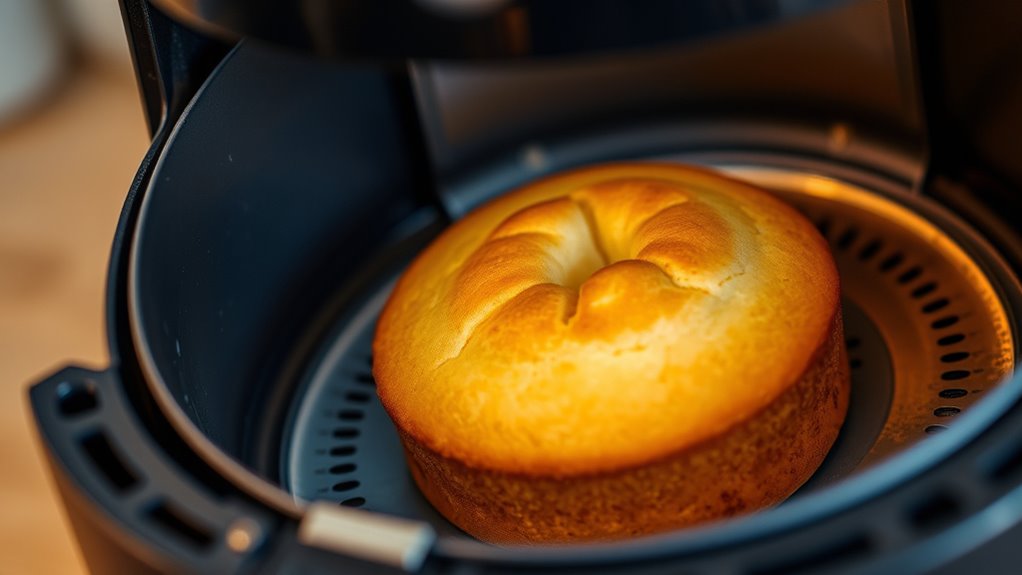 baking cakes in air fryer