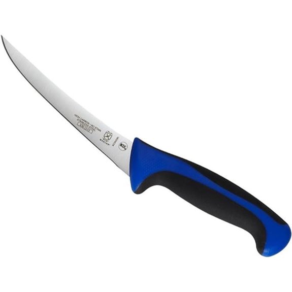 Mercer Culinary Millennia Colors 6-Inch Curved Boning Knife Blue
