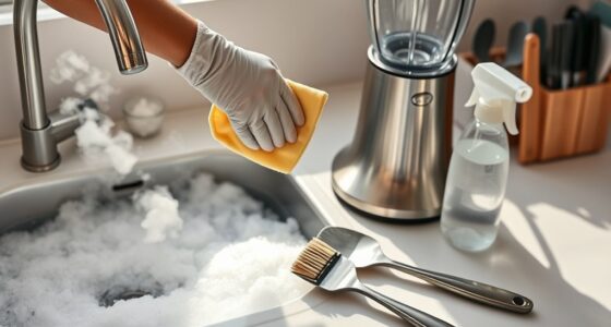 clean and disinfect thoroughly