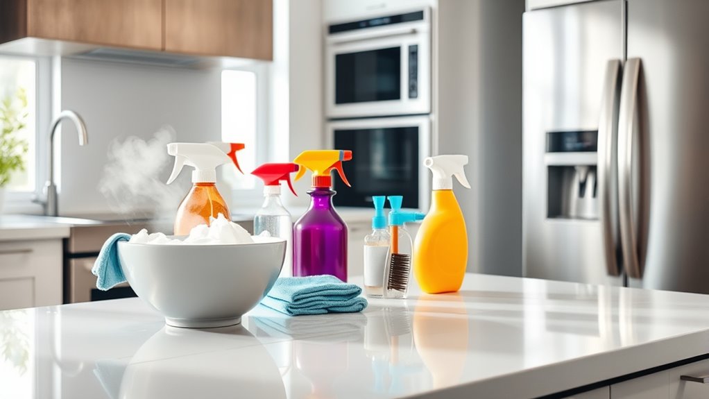 comprehensive kitchen cleaning schedule