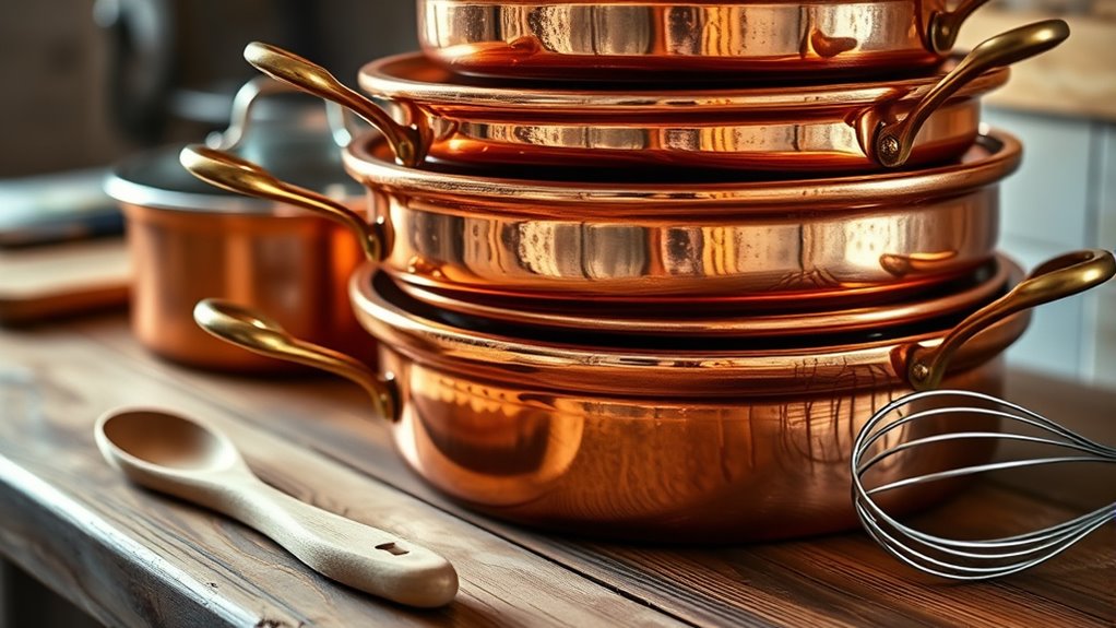 copper cookware advantages disadvantages maintenance