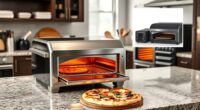 countertop pizza oven advantages