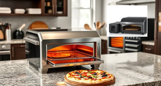 countertop pizza oven advantages