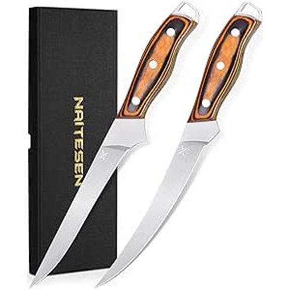 Professional Boning & Fillet Knife Set (2)
