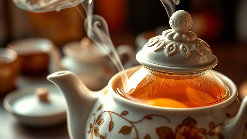 flavor preservation in teapots