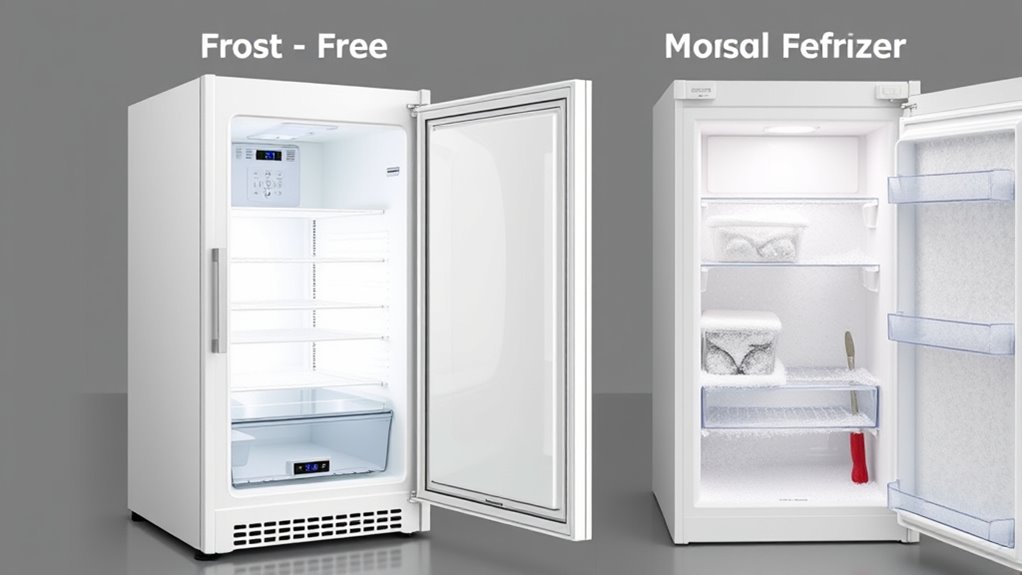 frost free vs manual