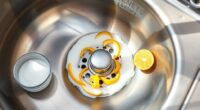 garbage disposal odor removal