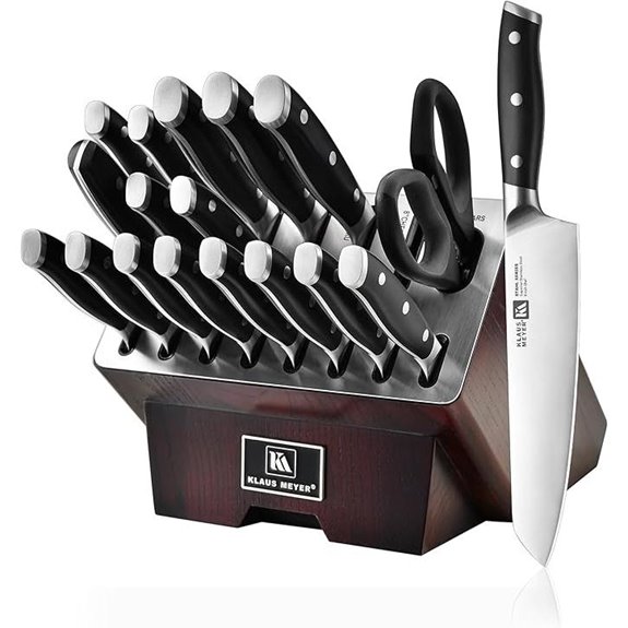 Klaus Meyer Stahl 19-Piece High Carbon Knife Set