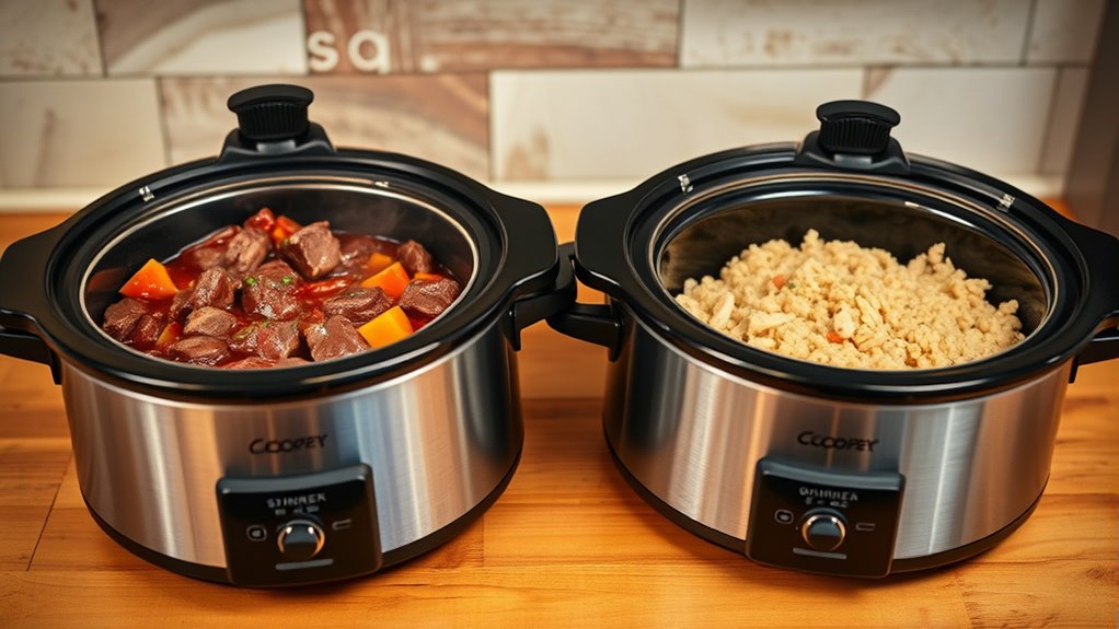 high vs low slow cooker