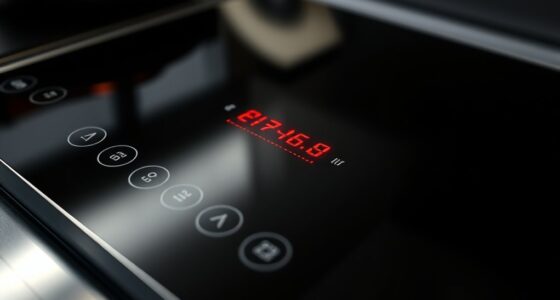 induction cooktop error beeps