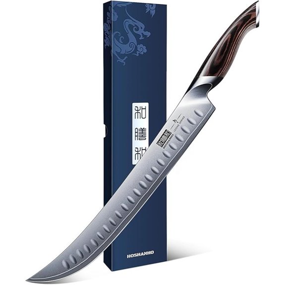 HOSHANHO 12” Japanese High Carbon Meat Knife