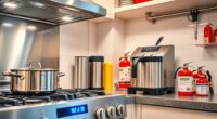 kitchen fire safety tips