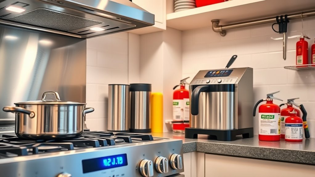 kitchen fire safety tips