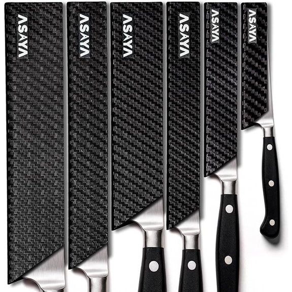 Asaya Knife Edge Guards 6-Pack Food Safe BPA-Free