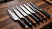 luxury chef knife selections