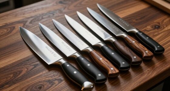 luxury chef knife selections