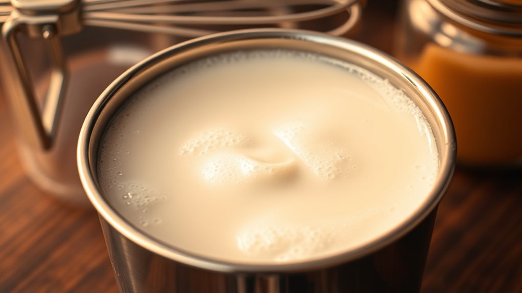 manual milk frothing techniques