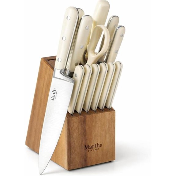 Martha Stewart Eastwalk 14-Piece Stainless Steel Cutlery Set