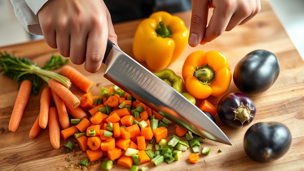 mastering vegetable chopping techniques