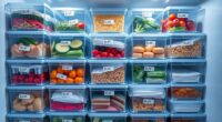 maximize freezer storage space