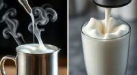 milk frothing methods compared