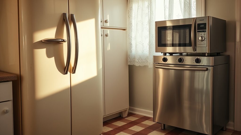old vs new appliances