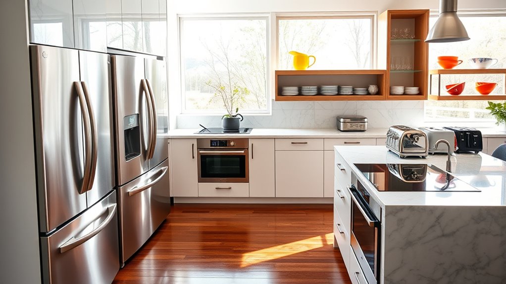 optimize kitchen appliance placement