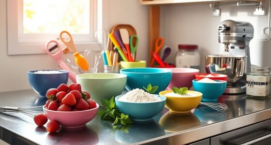 prepare equipment and ingredients