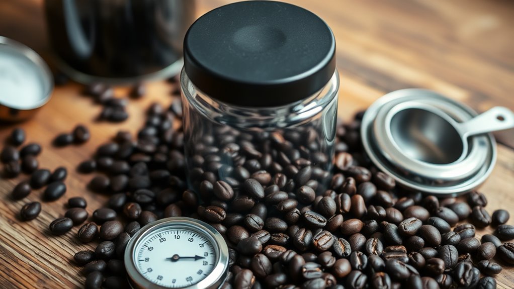 proper coffee bean storage