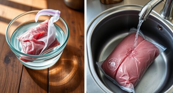 quick meat thawing methods