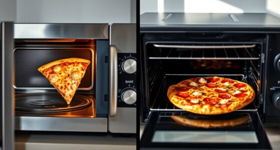reheat pizza microwave or toaster