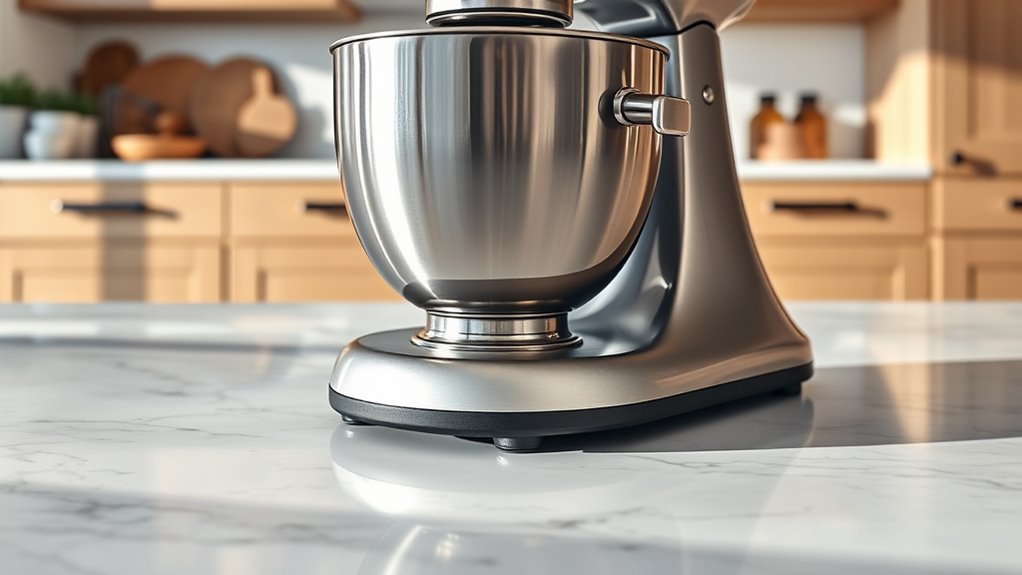 secure your stand mixer