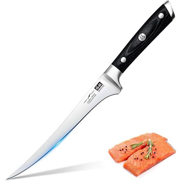 SHAN ZU 7-Inch Fish and Meat Boning Knife