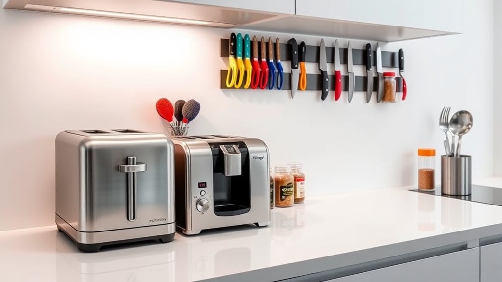 smart kitchen gadget organization
