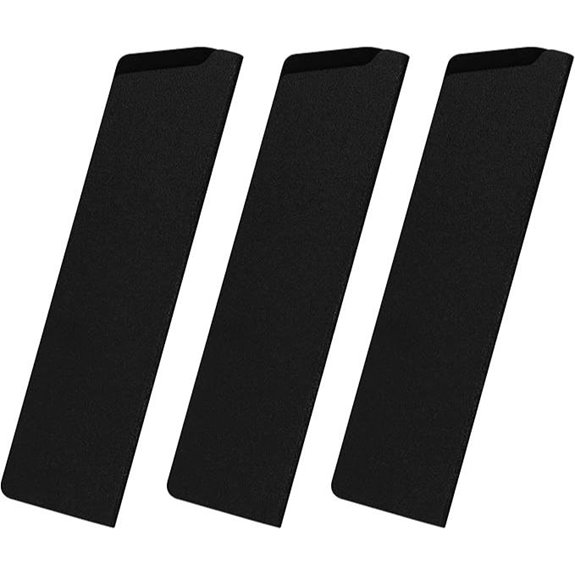 XYJ 3 Pcs ABS Knife Edge Guard Set