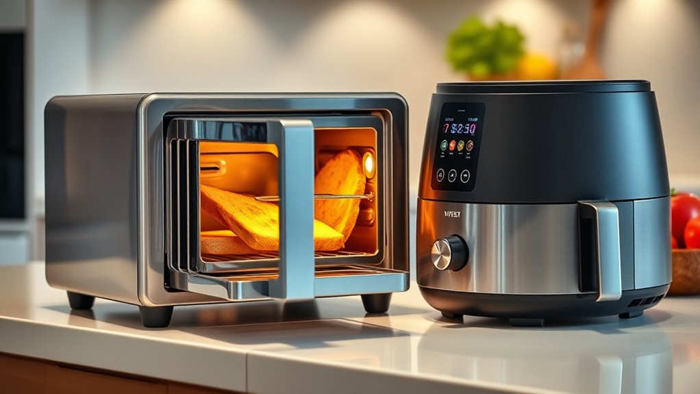 toaster oven vs air fryer