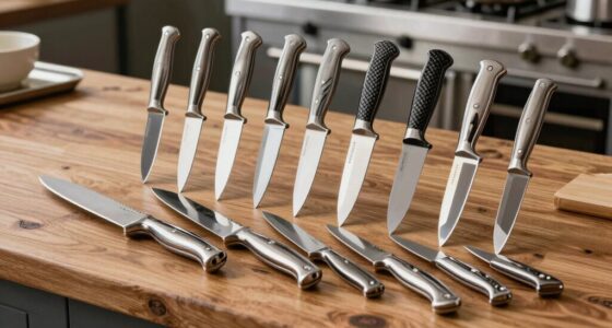 top carbon steel knife sets