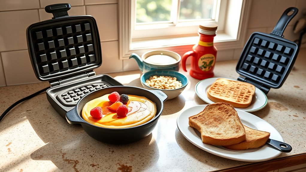 versatile breakfast preparation options