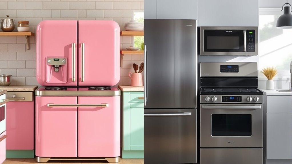 vintage vs modern appliance debate