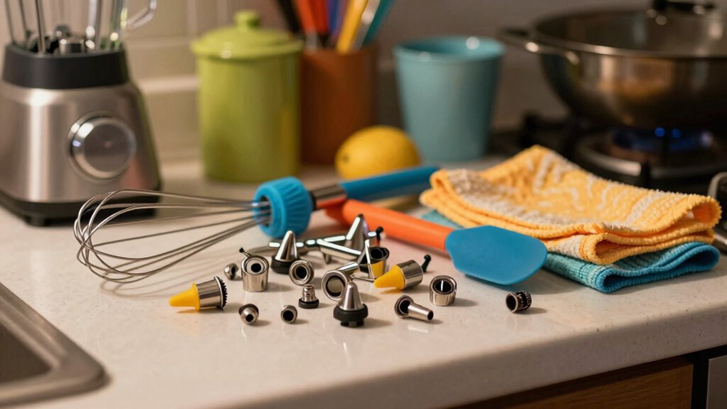 appliance attachments frequently misplace