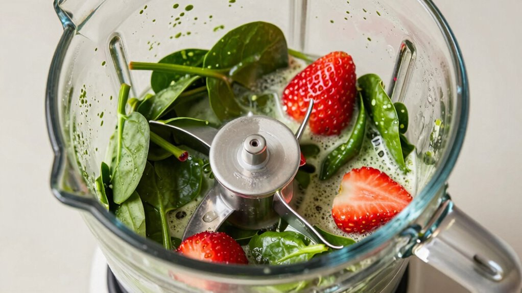 blender leaves unwanted chunks