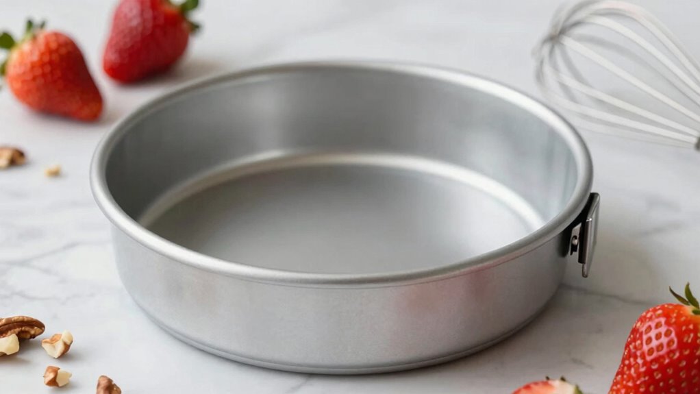 clarity on springform pans