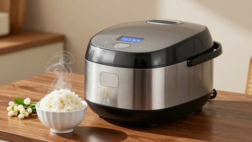 consistent efficient rice cooking