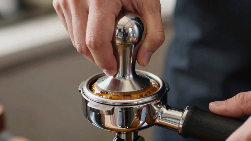 consistent even tamping technique