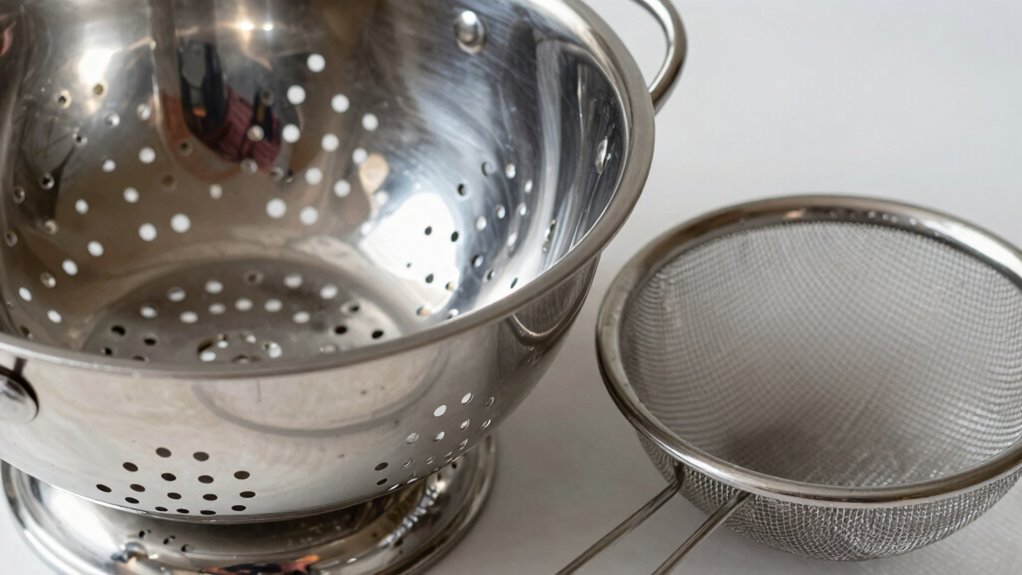 differences in strainer types