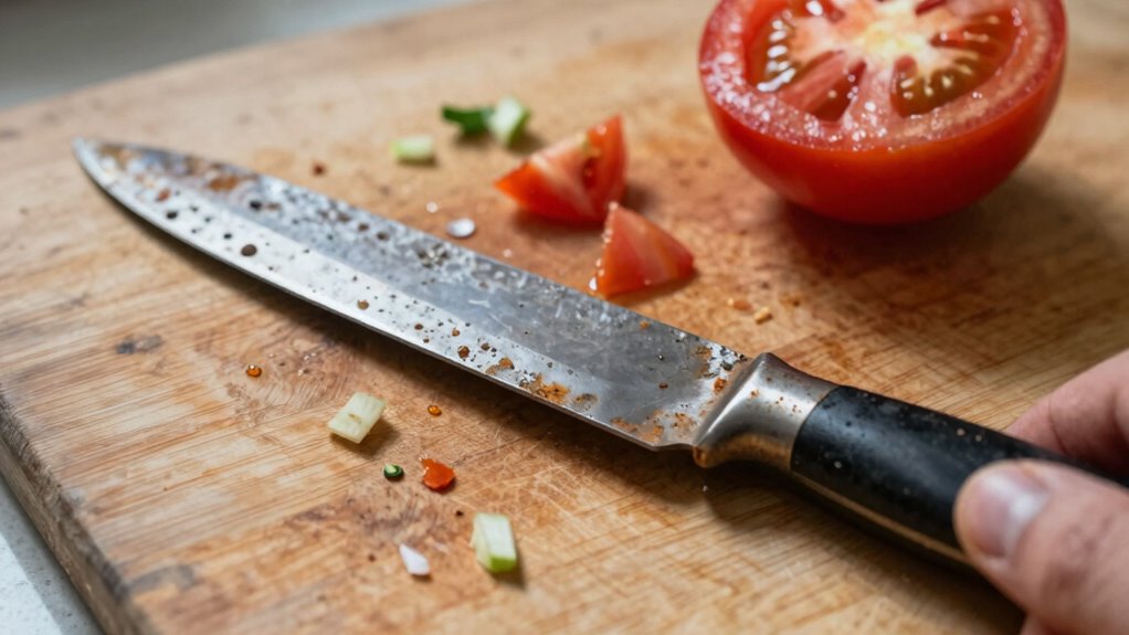 dull knives cause injuries