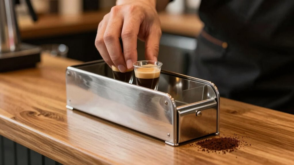 efficient clean espresso waste management