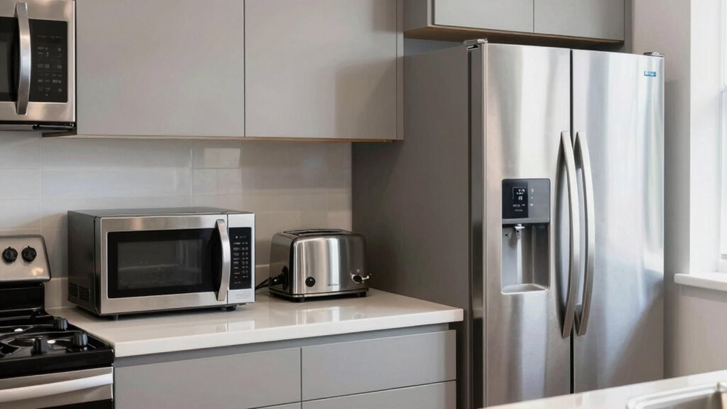 efficient safe appliance placement